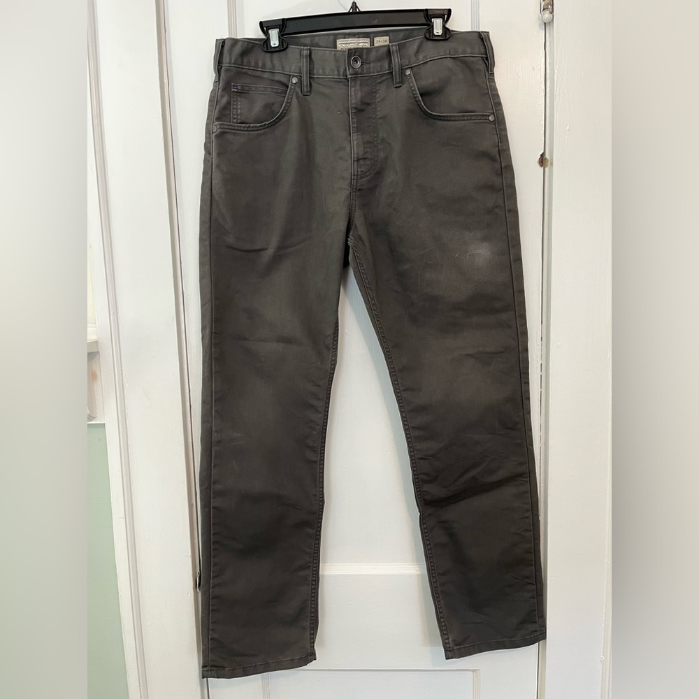 Men’s Patagonia Iron Clad Pants, Size 34*30, Grey, Small Stain